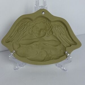 Brown Bag‎ Cookie Art Mold Hill Design  1992 Angel with Wings